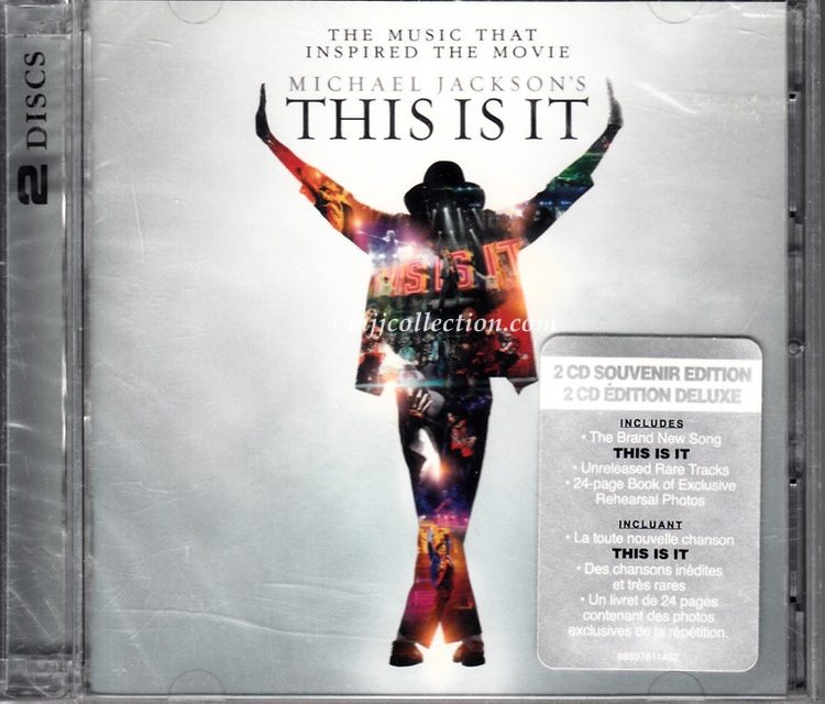 This Is It – 2 CD Set – Souvenir Edition – Digipak – CD Album – 2009 (Canada)