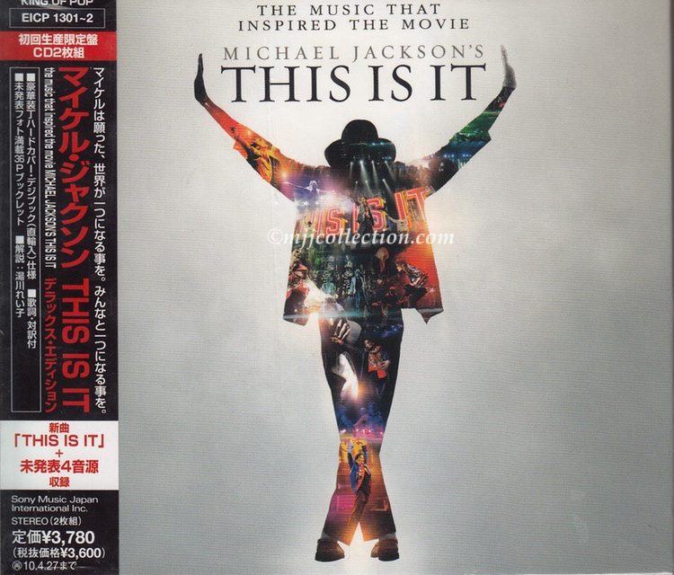 This Is It – 2 CD Set – Souvenir Edition – Digipak – CD Album – 2009 (Japan)