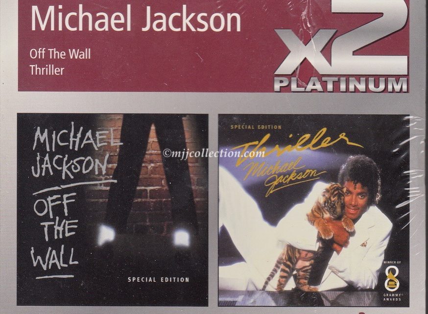 x2 Platinum – Thriller – Off The Wall – 2 CD Album Box Set – 2006 (Canada)