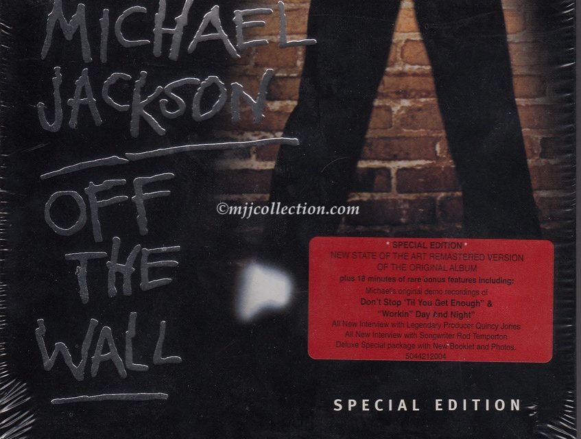 Off The Wall – Special Edition – CD Album – 2001 (UK)