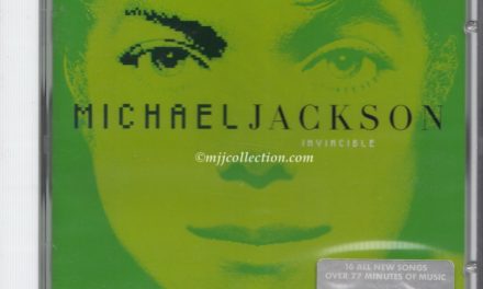 Invincible – Green Artwork – CD Album – 2001 (Europe)