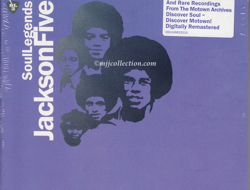 The Jackson 5 – Soul Legends – Digipak – CD Album – 2006 (Europe)