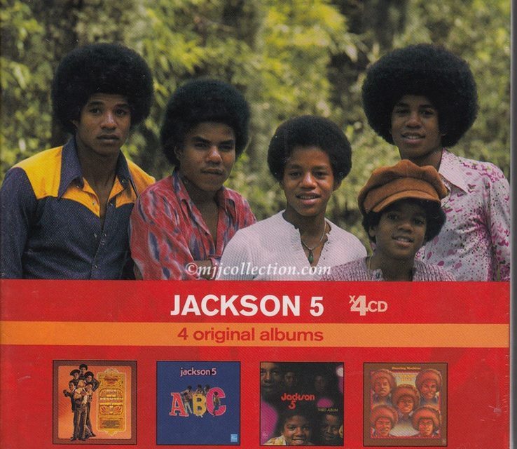 The Jackson 5 – x4CD – 4 Original Albums – 4 CD Album Box Set – 2010 (Europe)