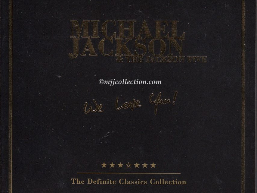 Michael Jackson & The Jackson Five – We Love You – CD Album – 1997 (Germany)