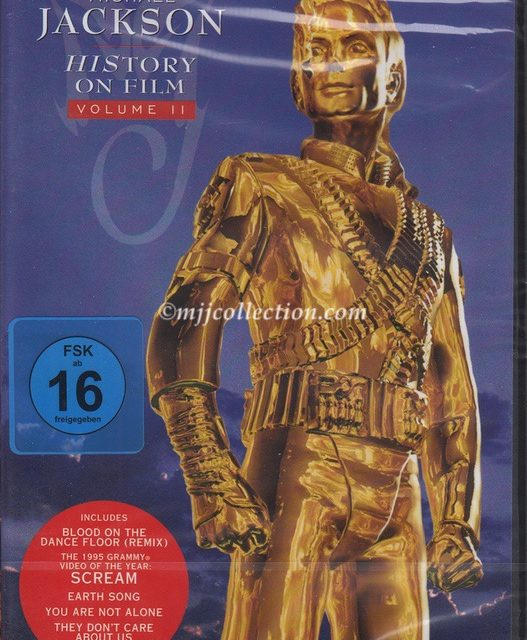 HIStory On Film – Volume II – DVD – 1997 (UK)