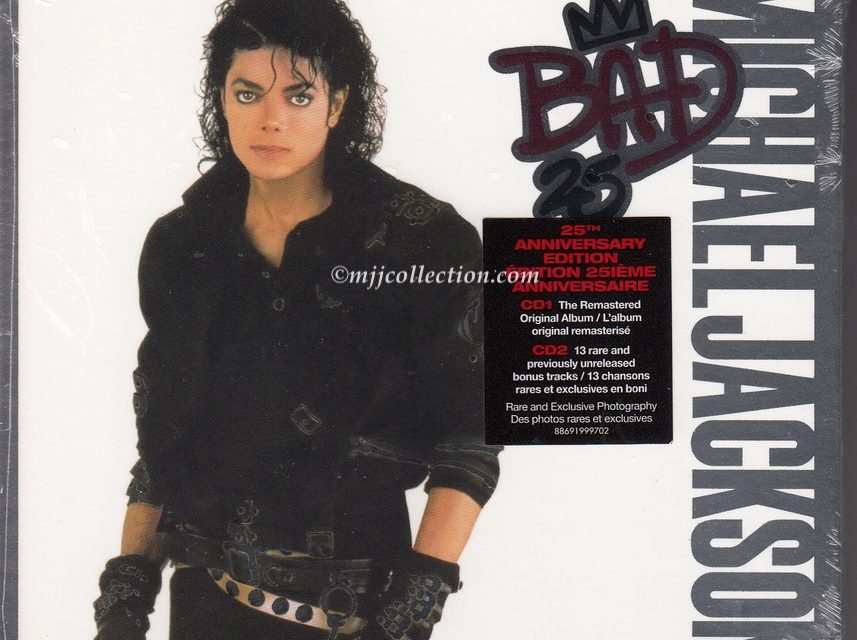 Bad 25 Anniversary Edition – 2 CD Set – CD Album – 2012 (Canada)