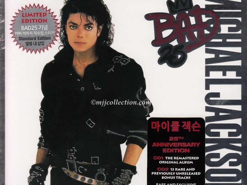 Bad 25 Anniversary Edition – 2 CD Set – CD Album – 2012 (Korea)