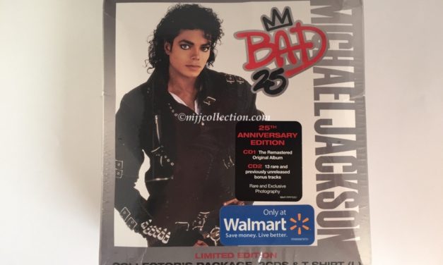 Bad 25 Anniversary – Walmart Collector’s Package – 2CD’s & T-Shirt – Limited Edition – Box Set – 2010 (USA)