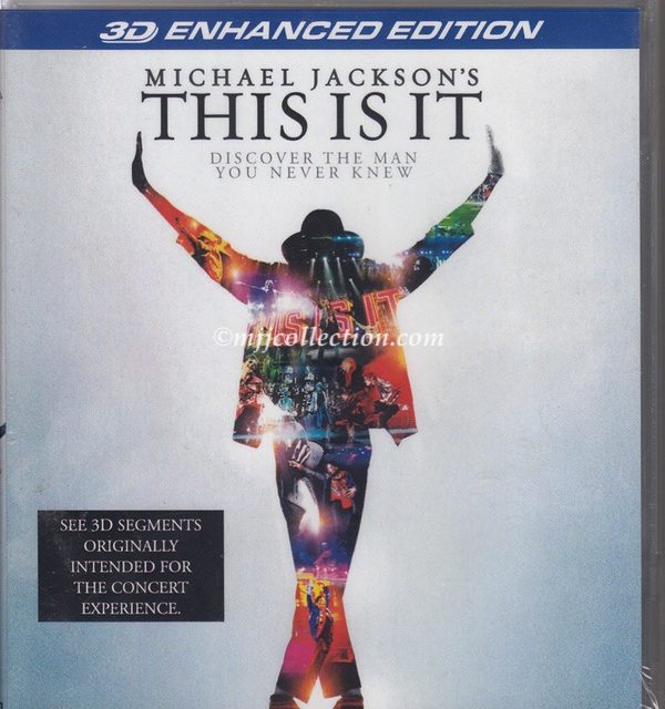 This Is It – 3D Enhanced Edition – Promotional – Blu-ray Disc (India)