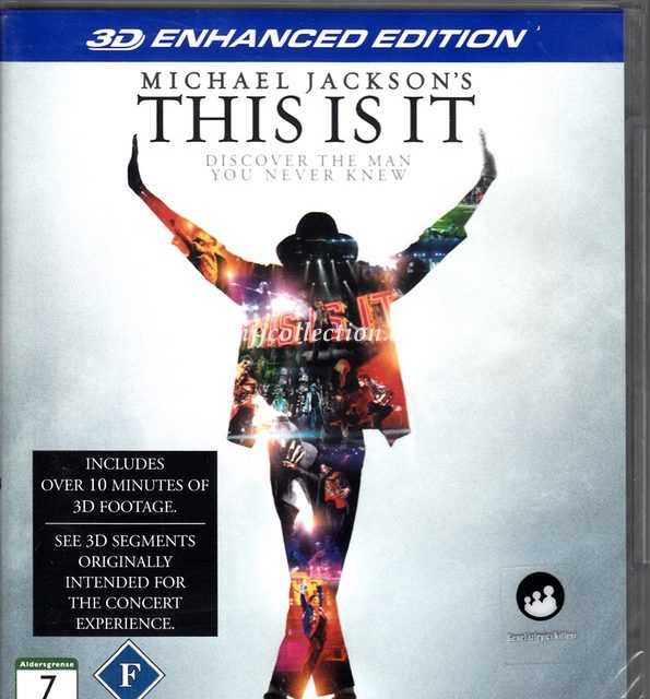 This Is It – 3D Enhanced Edition – Promotional – Blu-ray Disc (Scandinavia)