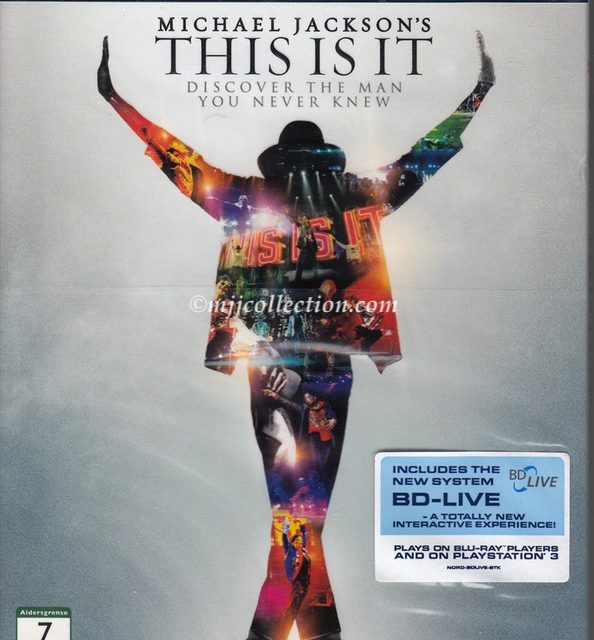 This Is It – Blu-ray Disc – 2010 (Nordic – Norway)