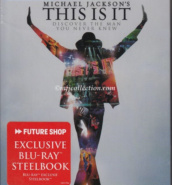 This Is It – Future Shop Edition – Steelbook – Blu-ray Disc – 2010 (Canada)
