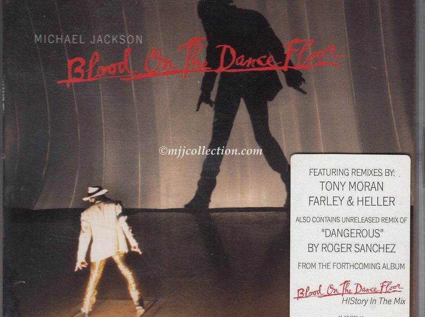 Blood On The Dance Floor – CD Maxi Single – 1997 (Europe)
