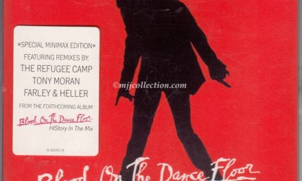 Blood On The Dance Floor – CD Maxi Single – Special Minimax Edition – 1997 (Europe)