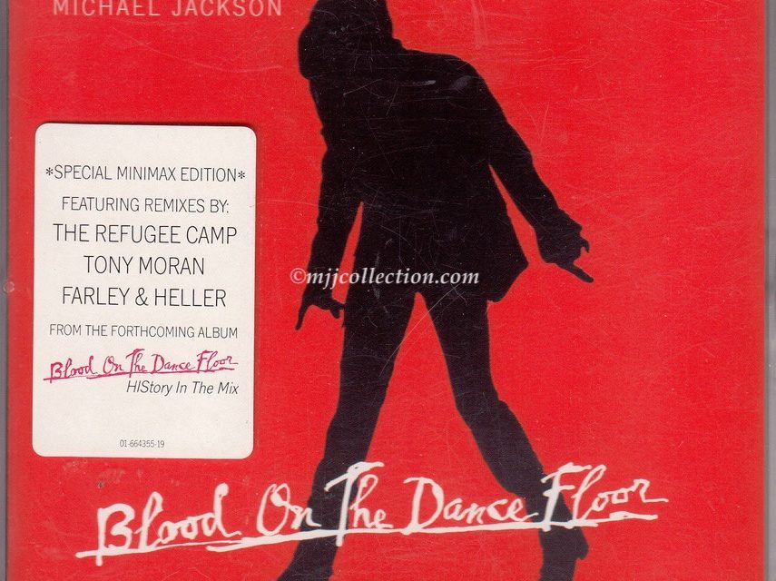 Blood On The Dance Floor – CD Maxi Single – Special Minimax Edition – 1997 (Europe)