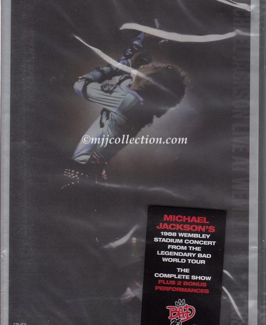 Live at Wembley July 16, 1988 – Bad 25 Issue – DVD – 2012 (Argentina)