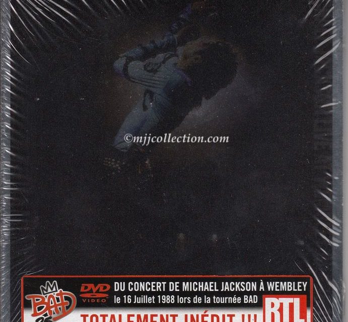 Live at Wembley July 16, 1988 – Bad 25 Issue – Digipak – DVD – 2012 (France)