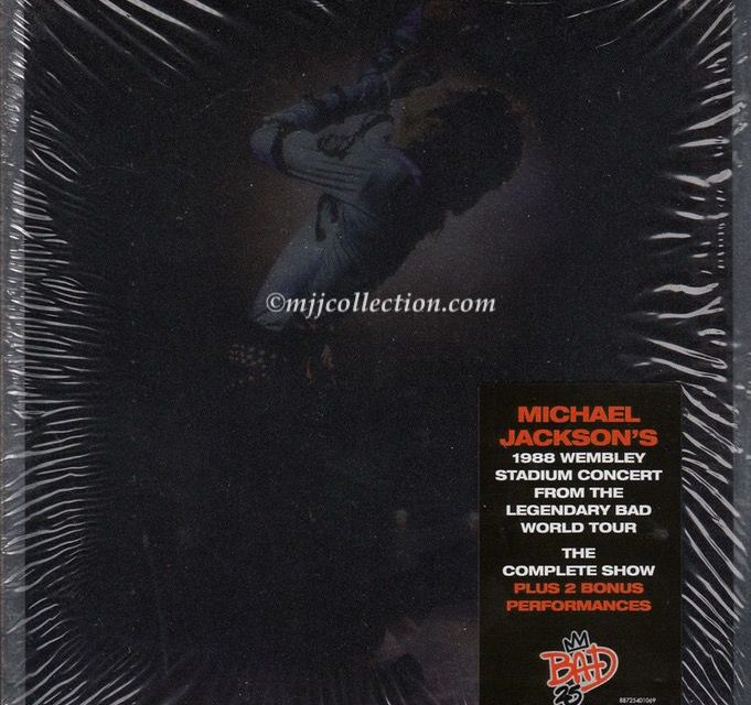 Live at Wembley July 16, 1988 – Bad 25 Issue – Digipak – DVD – 2012 (Italy)