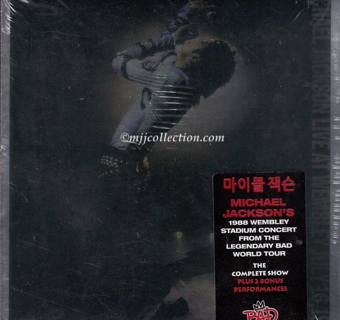 Live at Wembley July 16, 1988 – Bad 25 Issue – Digipak – DVD – 2012 (Korea)