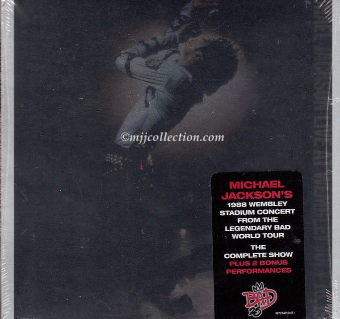 Live at Wembley July 16, 1988 – Bad 25 Issue – Digipak – DVD – 2012 (USA)