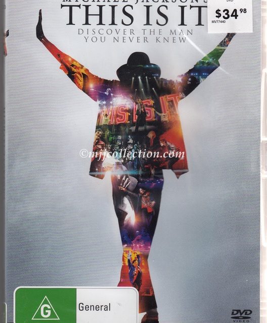 This Is It – DVD – 2010 (Australia)
