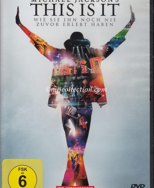 This Is It – Rental Version – DVD – 2010 (Germany)