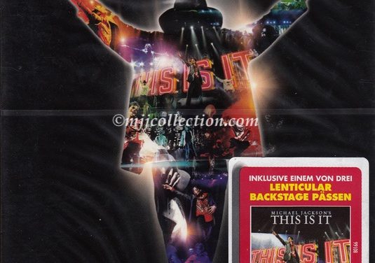This Is It – 2 Disc Special Edition – 3D Backstage Pass – Version 1 – DVD – 2010 (Germany)