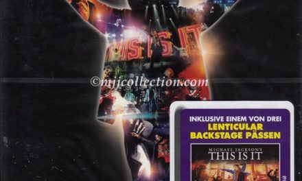 This Is It – 2 Disc Special Edition – 3D Backstage Pass – Version 3 – DVD – 2010 (Germany)