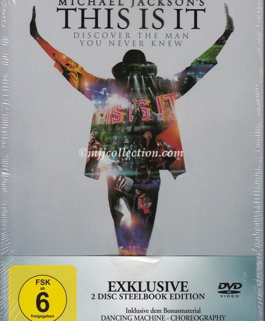 This Is It – 2 Disc Special Edition – Steelbook – DVD – 2010 (Germany)