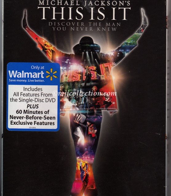 This Is It – 2 Disc Exclusive Limited Edition – Walmart Edition – DVD – 2010 (USA)