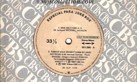 Bad – Various – Especial Para Jukebox – 7″ Single – 1987 (Brazil)
