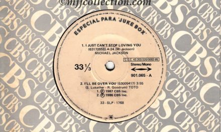 I Just Can’t Stop Loving You – Various – Especial Para Jukebox – 7″ Single – 1987 (Brazil)
