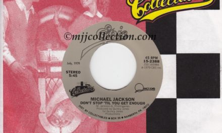 Don’t Stop `Til You Get Enough – Collectables – Michael Jackson – 7″ Single – Unknown (USA)