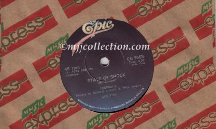 State Of Shock – The Jacksons – 7″ Single – 1984 (Brazil)