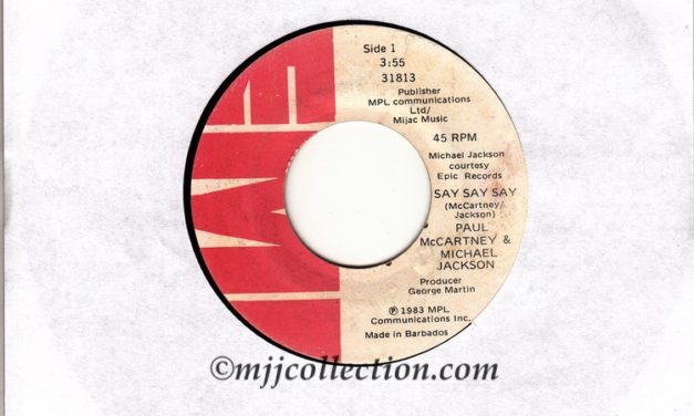 Say Say Say – 7″ Single – 1983 (Barbados)