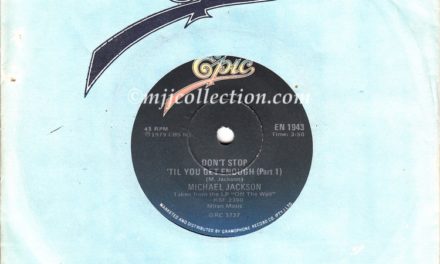 Don’t Stop Til You Get Enough – 7″ Single – 1979 (South Africa)