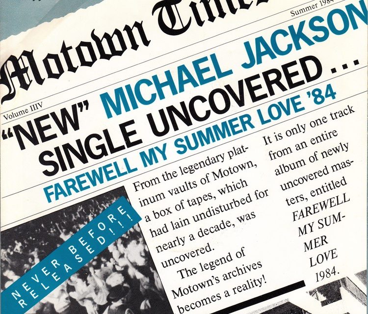 Farewell My Summer Love – Promotional – 7″ Single – 1984 (USA)