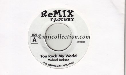 You Rock My World – Unofficial – 7″ Single – Unknown (Jamaica)
