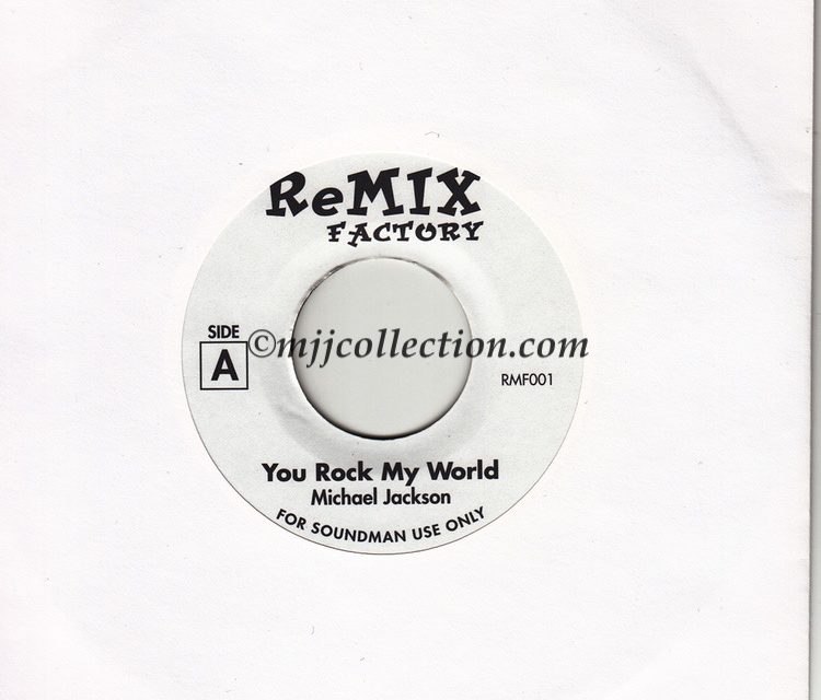 You Rock My World – Unofficial – 7″ Single – Unknown (Jamaica)