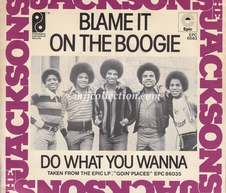 Blame It On The Boogie – The Jackson 5 – 7″ Single – 1978 (Holland)