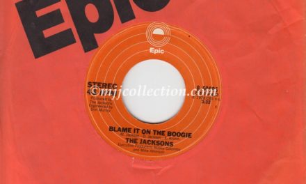 Blame It On The Boogie – The Jackson 5 – Promotional – 7″ Single – 1978 (USA)