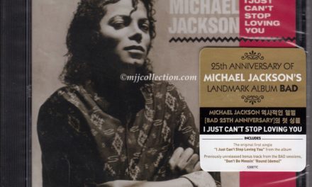 I Just Can’t Stop Loving You – Bad 25 Issue – CD Single – 2012 (Korea)