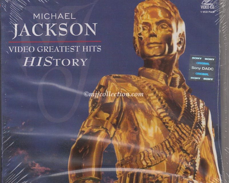 Video Greatest Hits – HIStory – VCD – 2003 (India)