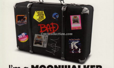 I’m a Moonwalker – Travelling with a King – Postcard – 2014 (France)