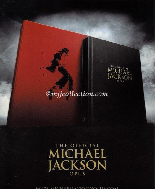 The Official Michael Jackson Opus Postcard 1 – Promotional – Postcard – 2009 (UK)
