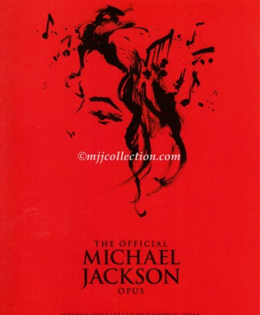 The Official Michael Jackson Opus Postcard 3 – Promotional – Postcard – 2009 (UK)