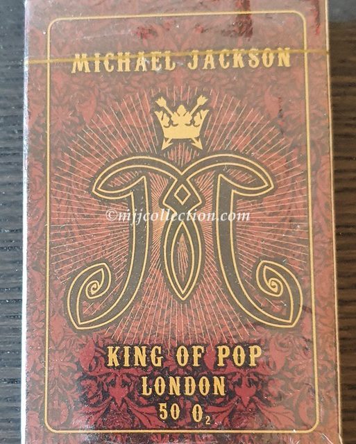 Michael Jackson King Of Pop “London 50 O2” Playing Cards – Playing Cards – UK (2009)