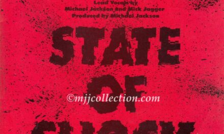 State Of Shock – Jacksons – 7″ Single – 1984 (Portugal)