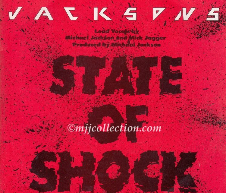 State Of Shock – Jacksons – 7″ Single – 1984 (Portugal)