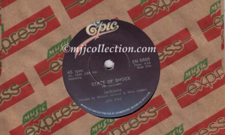 State Of Shock – Jacksons – 7″ Single – 1984 (Zimbabwe)